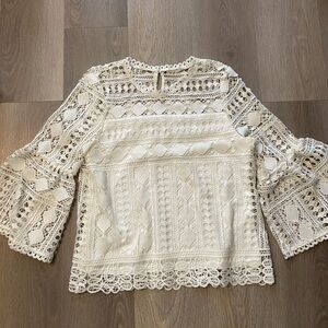 Ellison Boho Bell-sleeve Top